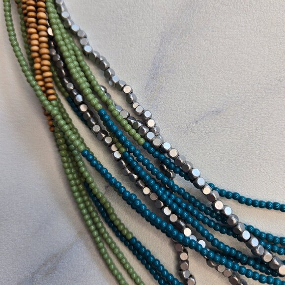 Lia Sophia 'Lake View' Necklace - Picture 2 of 2